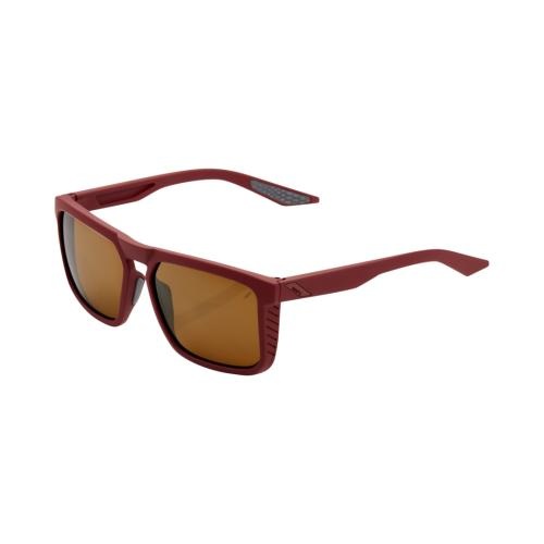 100% Renshaw Brille soft tact crimson/smoke 2020 Brillen