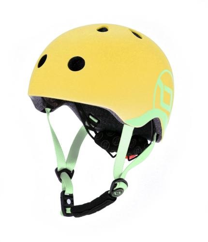 Scoot and Ride Helm Helm zitronengelb