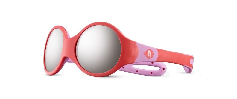 Julbo Loop M Spectron 4 Sonnenbrille Kinder coral/rosa/grey flash silver 2020 Brillen