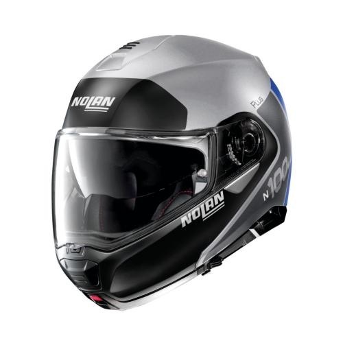Nolan - NOLAN - Motorradhelm N100-5 PLUS - Schwarz und Grau