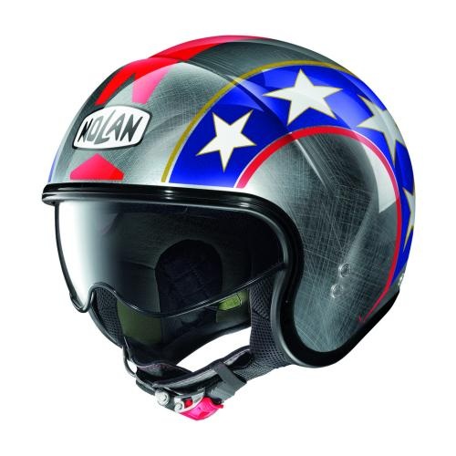 Nolan N21 Old Glory #91 Jethelm - chrom (Grösse : XS (53-54 cm))