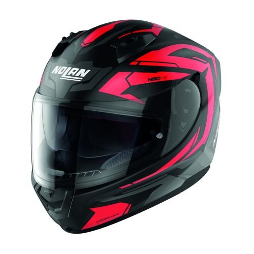 Nolan N60-6 Anchor #22 Integralhelm - schwarz matt-rot