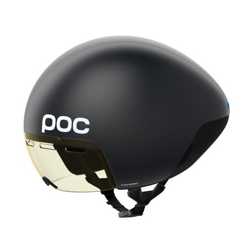POC Cerebel Velohelm - Uranium Black