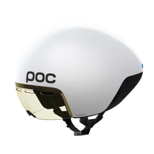 POC Cerebel Velohelm - Hydrogen White