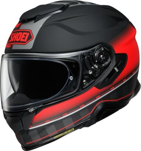 SHOEI GT-Air II Tesseract TC-1 Integralhelm - schwarz matt-rot
