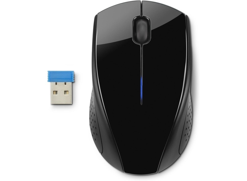 HP 220 Funk-Maus Optisch Schwarz