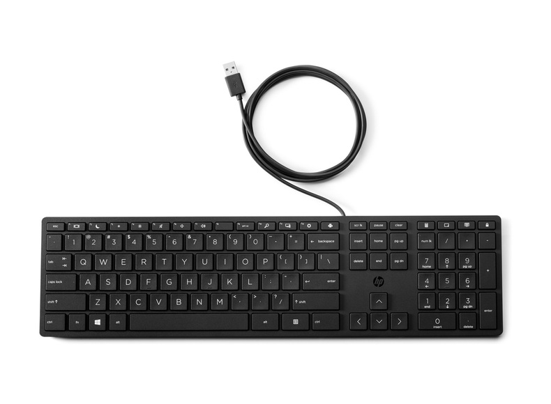 HP 320K-Tastatur für Desktop-PC, kabelgebunden