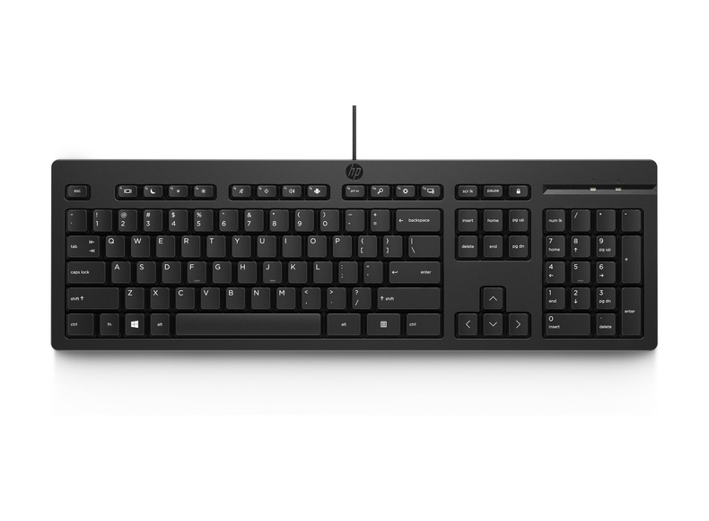 HP USB 125 Tastatur (Schweizer Ausführung)