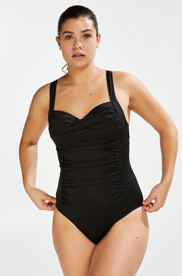 Hunkemöller Badeanzug Sunset Dreams Ocean Schwarz