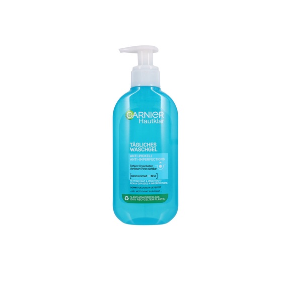 Garnier Hautklar Garnier Hautklar Tägliches Anti-Pickel Wasch-Gel antiakne_pflege 200.0 ml