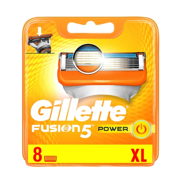 Gillette Fusion5 Power Rasierklingen (8 Stk)