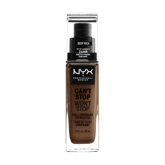 NYX Professional Makeup Nr. 20 - Deep Rich Can't Stop Won't Stop 24-Hour Foundation 30ml