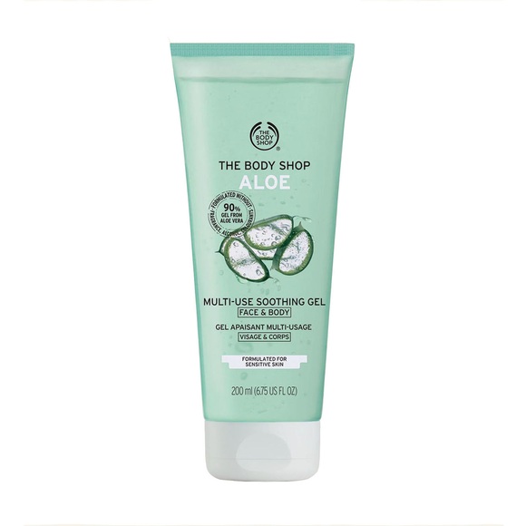 The Body Shop Aloe Multi-Use Soothing Gel Face & Body 200ml Damen