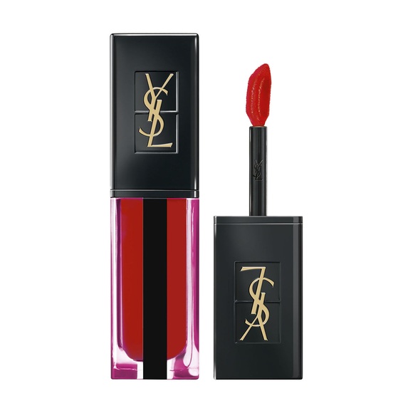 Yves Saint Laurent Nr. 612 - Rouge Déluge Vernis à Lèvres Water Stain Lip Gloss 6ml