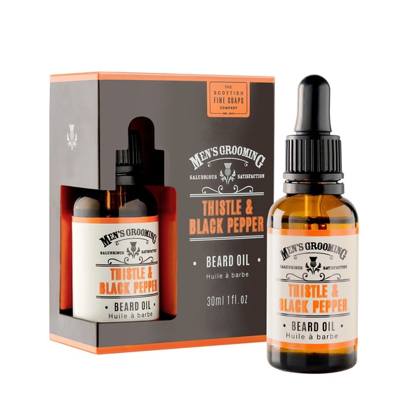 Scottish Fine Soaps Thistle & Black Pepper Beard Oil