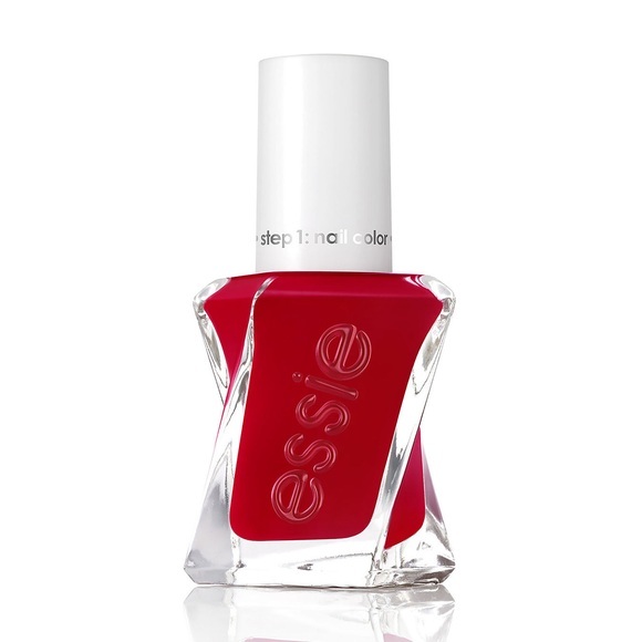 essie gel couture - lady in red 510