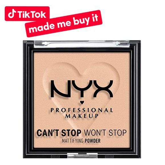 NYX Professional Makeup - Puder - Can't Stop Won't Stop Mattifying Powder (PO025CSLM)