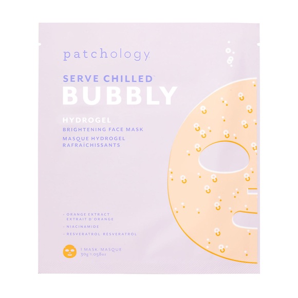 Serve Chilled Bubbly Hydrogel Mask