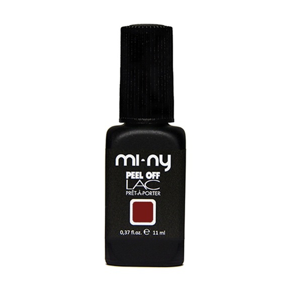 MI-NY Cosmetics one Step Peel Lac bricked red 1ST