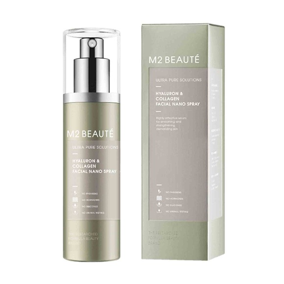 M2 Beauté Ultra Pure Solution Hyaluron & Collagen Facial Nano Spray Gesichtsspray 75ml