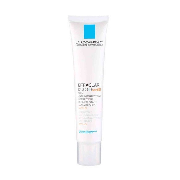 La Roche Posay Effaclar Duo+ LSF 30 - Tiefenwirksame Pflege gegen Hautunreinheiten mit Sonnenschutz 40ml