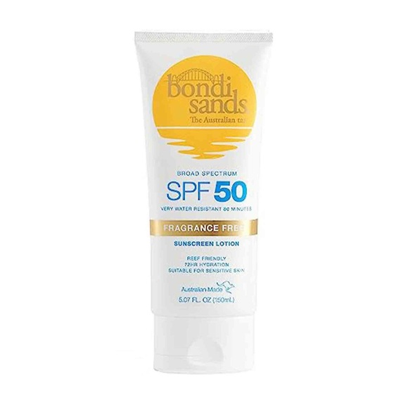 Bondi Sands Sonnenschutz Bondi Sands Sonnenschutz SPF 50+ Body Lotion Tube Fragrance Free sonnencreme 150.0 ml