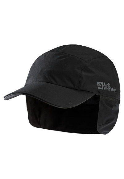 Jack Wolfskin Wasserdichte Schirmmütze Winter Cap M schwarz black