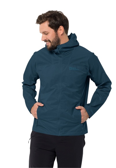 Jack Wolfskin Regenjacke Herren Prelight 2.5L Jacket Men XL dark sea dark sea