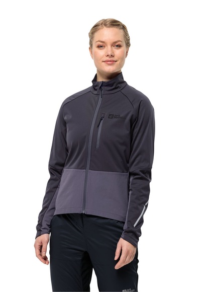 Jack Wolfskin Fahrrad-Softshelljacke Damen Morobbia Jacket Women M graphite graphite