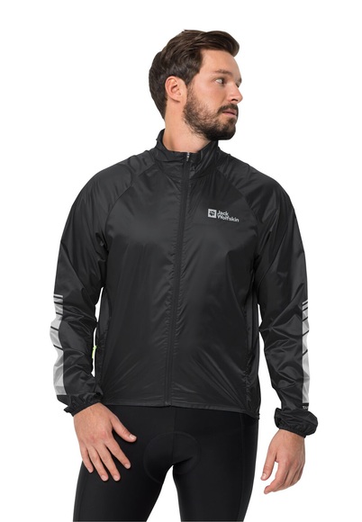 Jack Wolfskin Windjacke Herren Morobbia Wind Jacket Men XL grau black