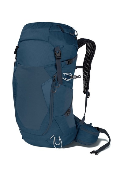 Jack Wolfskin Wanderrucksack Crosstrail Liter Backlength one size dark sea dark sea