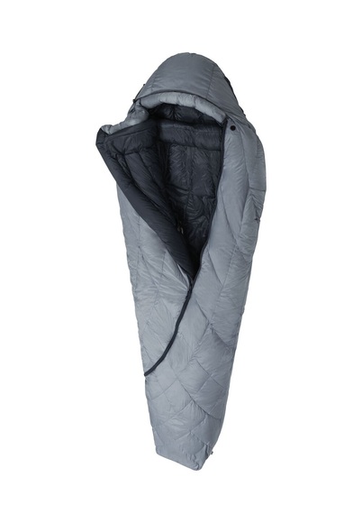 Jack Wolfskin Warmer Daunenschlafsack für bis zu -7° Wolftrail Down -7, 180cm left violett citadel