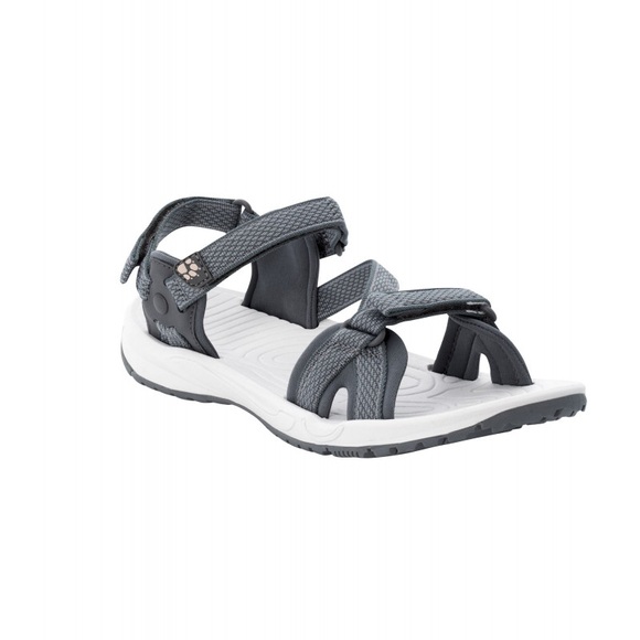 Jack Wolfskin Outdoor-Sandale Frauen Lakewood Ride Sandal Women 35.5 blau bluish grey / rose
