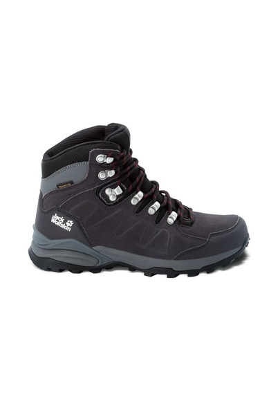 Jack Wolfskin Refugio Texapore Mid-Cut Schuhe Damen grau 2021 UK 7 | EU 40,5 Trekking- & Wanderschuhe
