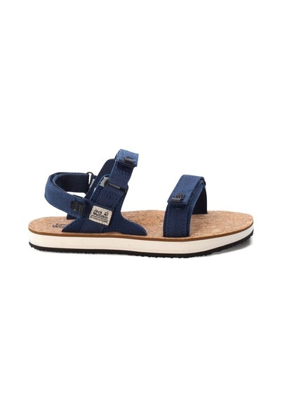 Jack Wolfskin Nachhaltiger Outdoor-Sandale Frauen Ecostride 2 Sandal Women 43 blau blue / cork