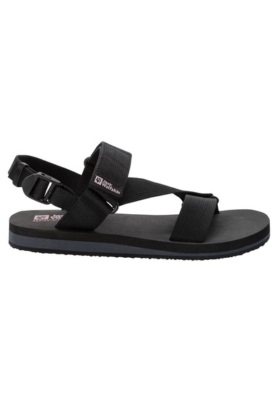 Jack Wolfskin Sandale Damen Urban Entdeckung Belts Sandal Women 39 grau black