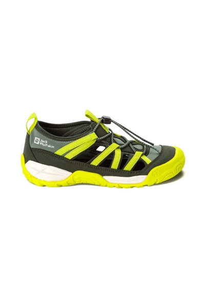 Jack Wolfskin Kinder Sandalen Villi Sandal Kids 35 grau slate green