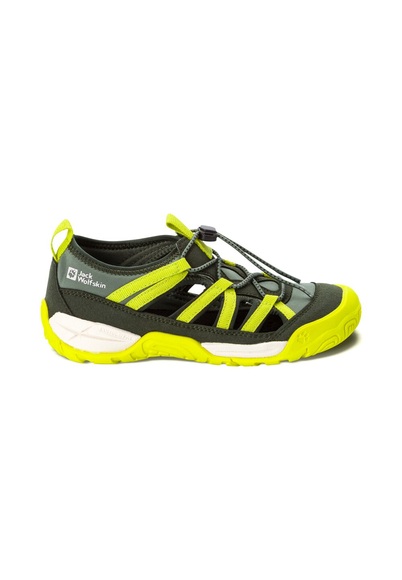 Jack Wolfskin Kinder Sandalen Villi Sandal Kids 36 grau slate green