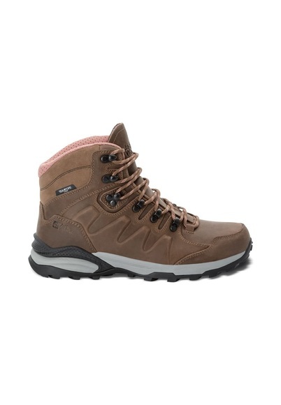 Jack Wolfskin Wasserdichte Wanderschuhe Damen Refugio Prime Texapore Mid Women 41 fawn fawn