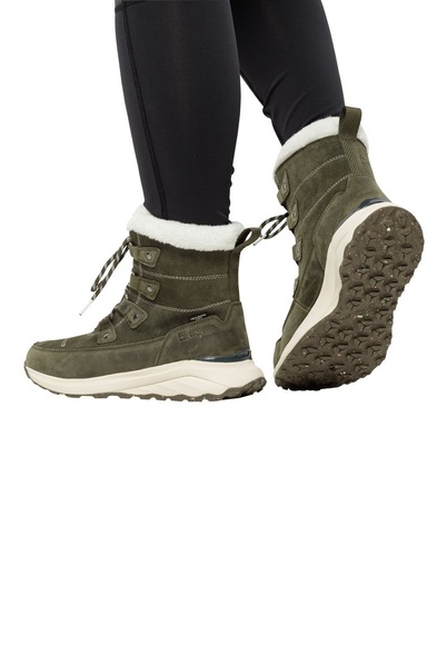 Jack Wolfskin Wasserdichte Winterstiefel Damen Dromoventure Texapore High Women 40.5 island moss island moss