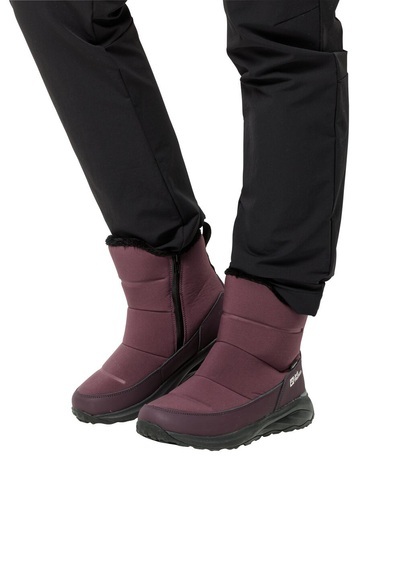 Jack Wolfskin Wasserdichte Winterstiefel Damen Dromoventure Texapore Boot Women 40.5 schwarz granite black