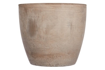 Übertopf Earth Ø22 cm grau