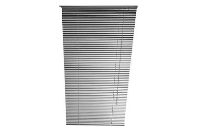 Alu-Jalousie, 40 x 130 cm, silberfarben