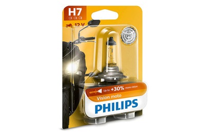 Philips Halogen Leuchtmittel Vision Moto H7 55 W 12 V