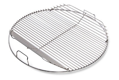 Weber Grillrost Holzkohlegrills 47cm, klappbar, Edelstahl