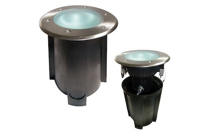 Einbauspot f.Beton rund 15cm LED 8W