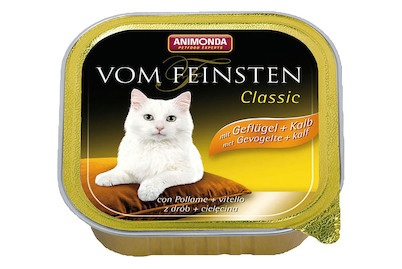 Megapack Animonda vom Feinsten Adult 64 x 100 g - Geflügel & Kalb