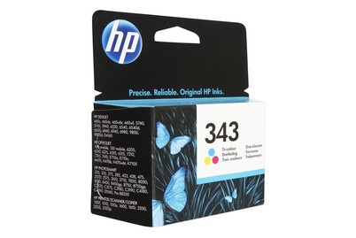 HP Tintenpatrone 343 Original Cyan, Magenta, Gelb C8766EE Druckerpatrone