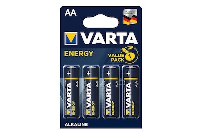 Varta Energy - AA Batterie (Blau/Gelb)