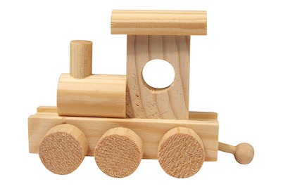 Holz-Lok, 10x4,5x7 cm